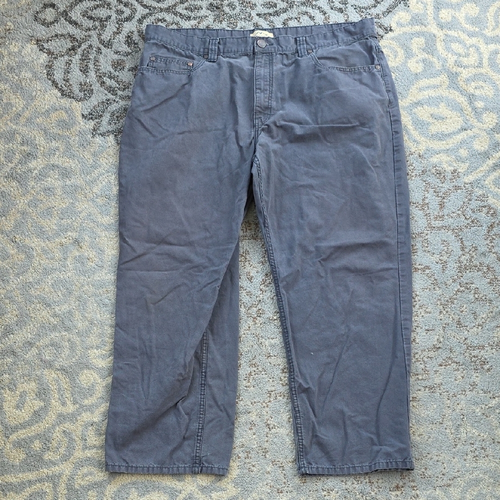 Blue Mountain Men’s Straight Leg Pants Gray 42x30